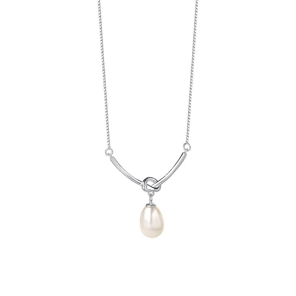silver925 necklace korean design original fresh water pearl design!