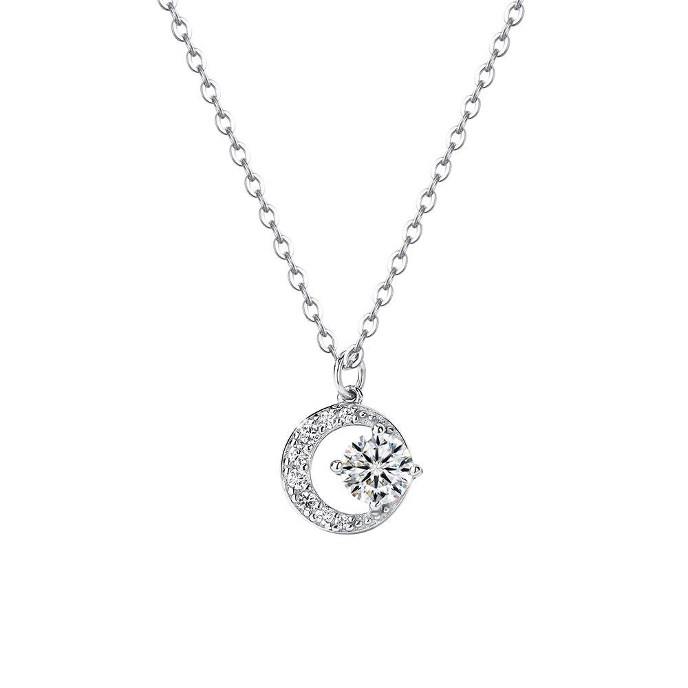 silver999 necklace korean design classical zircon design!