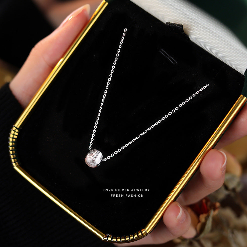silver925 necklace korean design simple design!