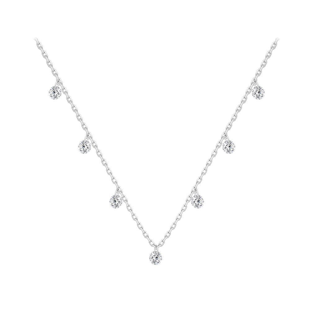 silver925 necklace waterdrop design korean design new!