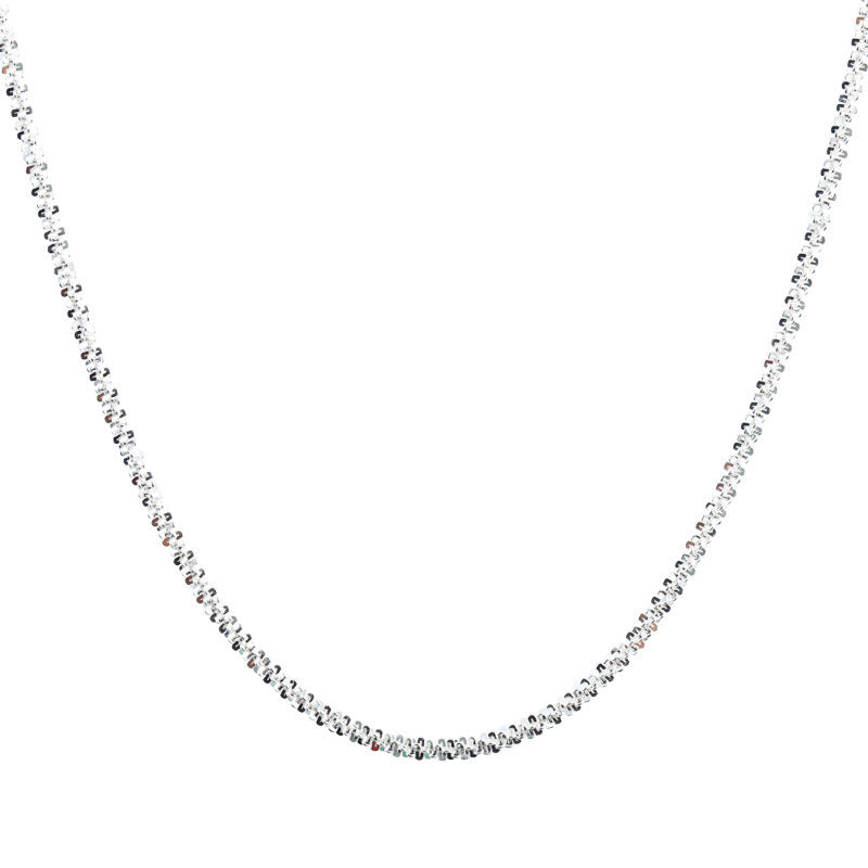 Silver925 necklace korean design water shining design!
