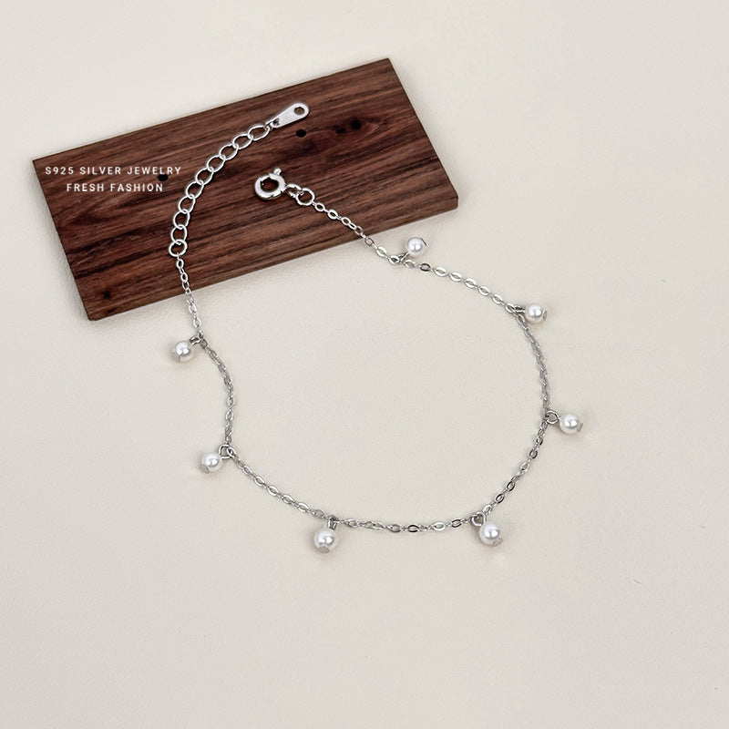 silver 925 bracelet korean design L757