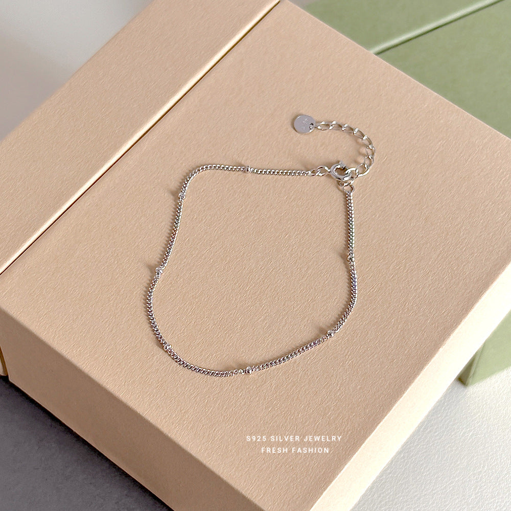 silver 925 bracelet korean design L800