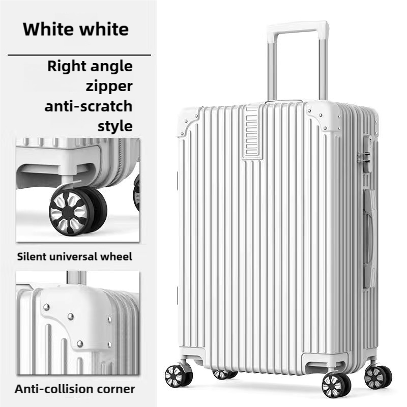 Luggage three-piece set 20/24/28 inch password suitcase travel bag gift trolley case