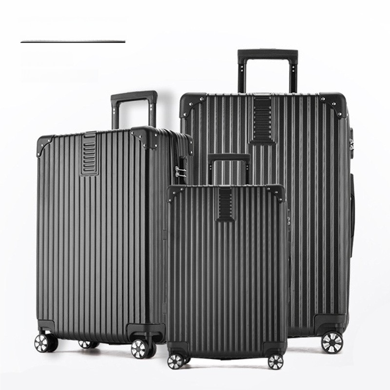 Luggage three-piece set 20/24/28 inch password suitcase travel bag gift trolley case
