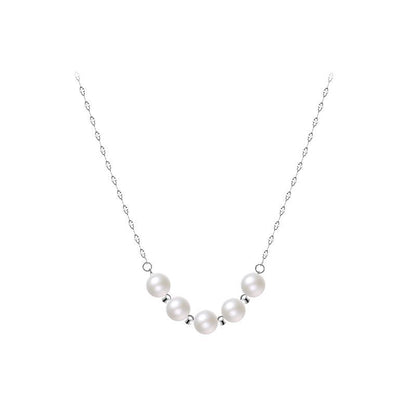 silver925 necklace korean design shell pearl!