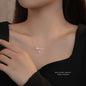 silver925 necklace korean design branch leaf design!
