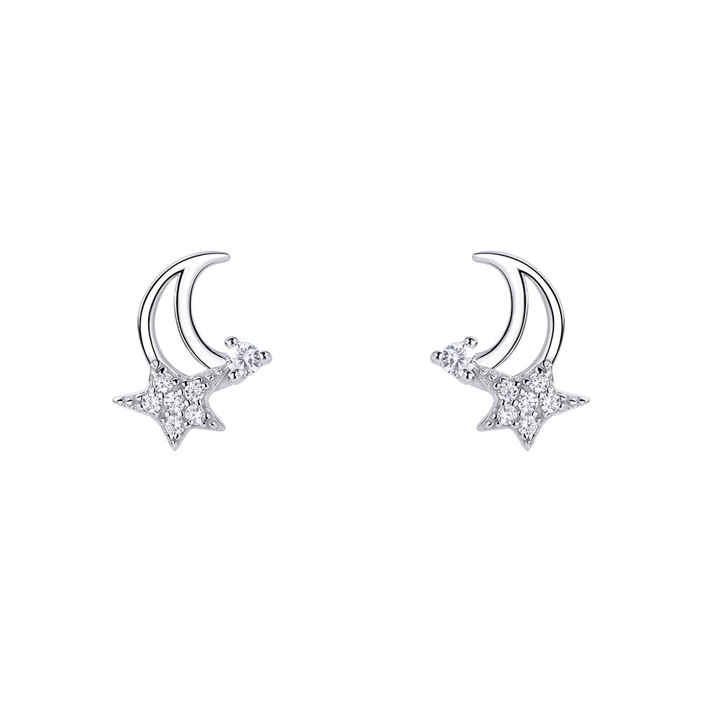 Silver 999 moon and star set with necklace and bracelet!