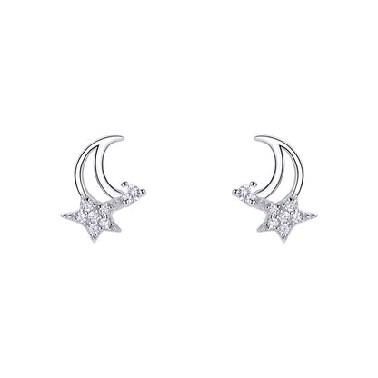 Silver 999 moon and star set with necklace and bracelet!