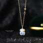 silver 925 necklace korean design Colorful bear with exquisite design!!