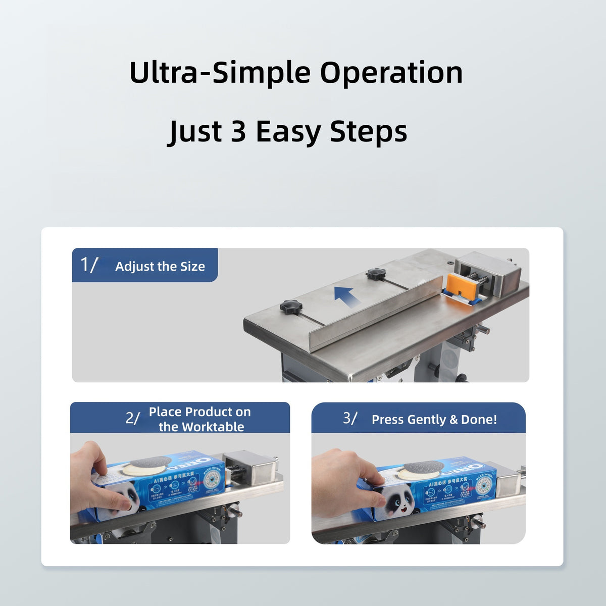 Corner Tabletop Labeling Machine
