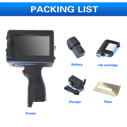 Manual portable Inkjet Printer