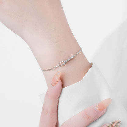 silver 925 bracelet korean design Simple and exquisite design！