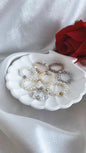 fresh water pearl ring 3-5mm