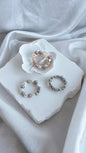 fresh water pearl ring 3-5mm