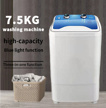 7.5kg mini Semi-automatic washing machine