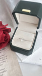 Silver ring with Fresh water pearl Crown shaped band