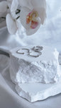 Elegant sterling silver 925 Rings Korean design