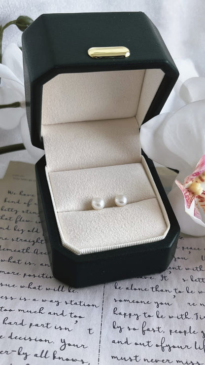 Fresh Water Pearl with Silver 925 parts Earrings