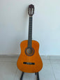 Classical guitar 38 inches Base wood (yellow glossy)