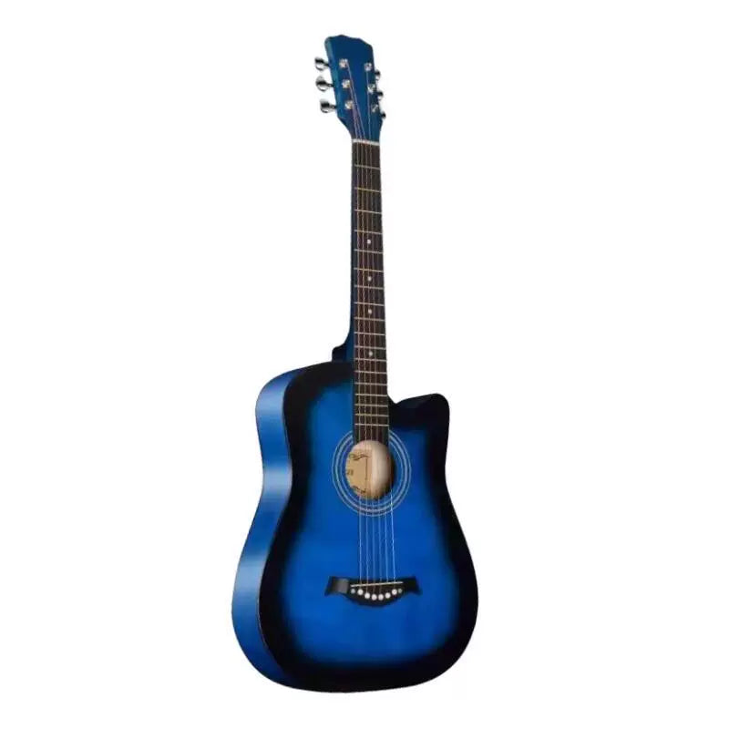 38 inches cutaway acoustic guitar